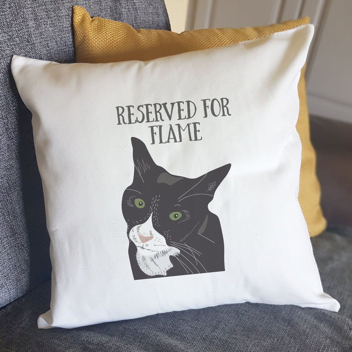 Personalised Cat Lover Cushion Gift Afewhometruths